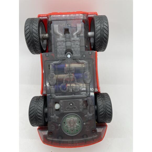 Mickey Mouse Rev N Go Vehicle With Lights And Sound Just Push Button On Hood - Picture 7 of 7